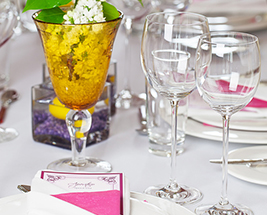 Décoration de table pour la rentrée, pour que la fête ait une saveur toute particulière